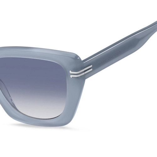 Óculos de Sol Marc Jacobs MJ 1051/S R3T 5308 S Acetato Azul com lentes na cor Azul Degradê