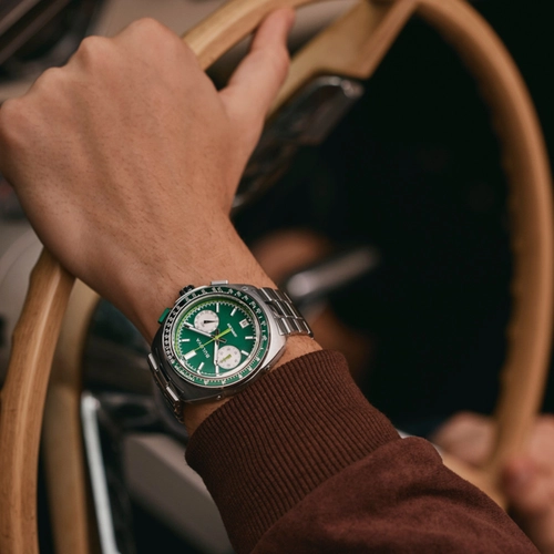 Relógio Bulova Racer Cronógrafo Masculino - 98B468 Verde