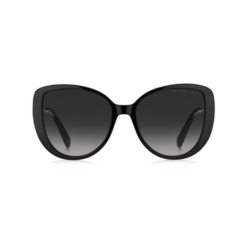Óculos de Sol Marc Jacobs MARC 578/S 807 5690 S Acetato Preto com lentes na cor Cinza Degradê