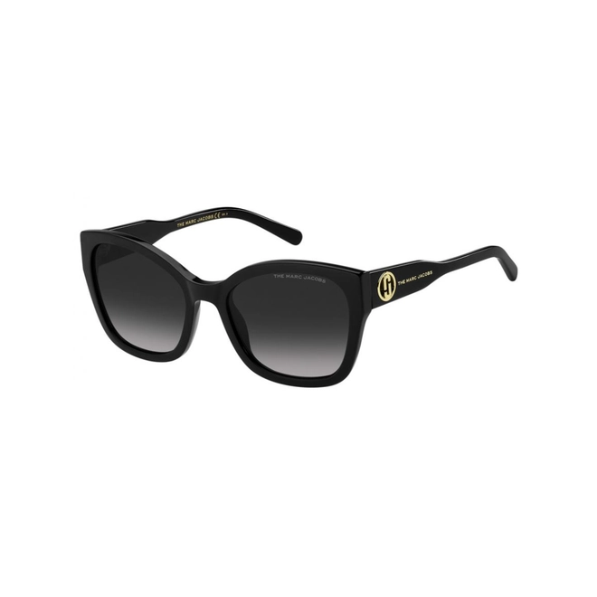 Óculos de Sol Marc Jacobs MARC 626/S 807 569O S Acetato Preto com lentes na cor Cinza Degradê 1
