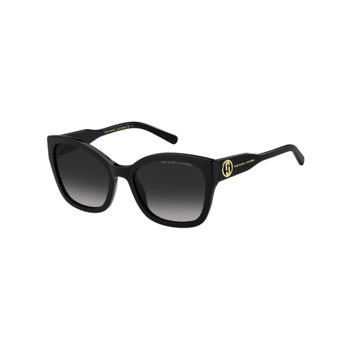 Óculos de Sol Marc Jacobs MARC 626/S 807 569O S Acetato Preto com lentes na cor Cinza Degradê