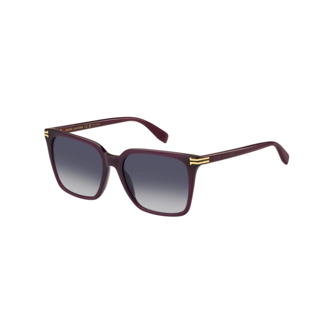 Óculos de Sol Marc Jacobs MJ 1094/S B3V 55GB S Acetato Vinho com lentes na cor Cinza Degradê 1