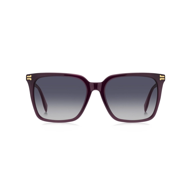 Óculos de Sol Marc Jacobs MJ 1094/S B3V 55GB S Acetato Vinho com lentes na cor Cinza Degradê 2
