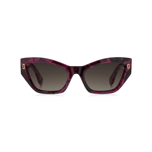 Óculos de Sol Marc Jacobs MJ 1117/S I34 54HA S Acetato Roxo Mesclado com lentes na cor Marrom Degradê