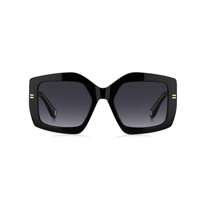 Óculos de Sol Marc Jacobs MJ 1109/S 807 539O S Acetato Preto com lentes na cor Cinza Degradê 2