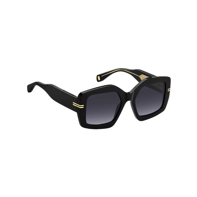 Óculos de Sol Marc Jacobs MJ 1109/S 807 539O S Acetato Preto com lentes na cor Cinza Degradê 3