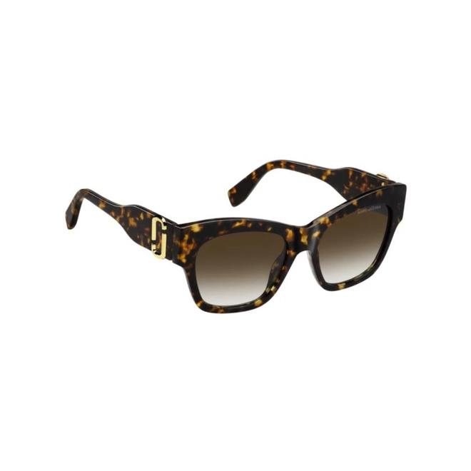 Óculos de Sol Marc Jacobs MARC 762/S 086 54HA S Acetato Marrom Mesclado com lentes na cor Marrom Degradê 3