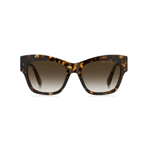 Óculos de Sol Marc Jacobs MARC 762/S 086 54HA S Acetato Marrom Mesclado com lentes na cor Marrom Degradê