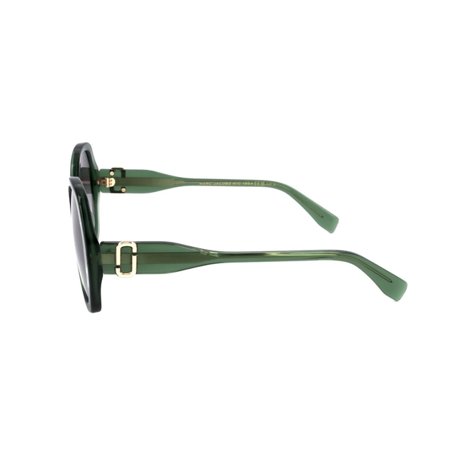 Óculos de Sol Marc Jacobs MARC 763/S 1ED 55GB S Acetato Verde com lentes na cor Cinza Degradê 3