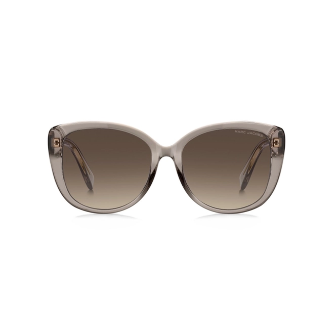 Óculos de Sol Marc Jacobs MARC 791/F/S FWM 57HA S Acetato Nude Transparente com lentes na cor Marrom Degradê 2