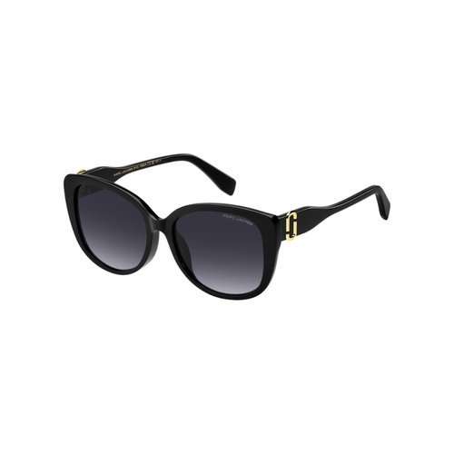Óculos de Sol Marc Jacobs MARC 797/S 807 5790 S Acetato Preto com lentes na cor Cinza