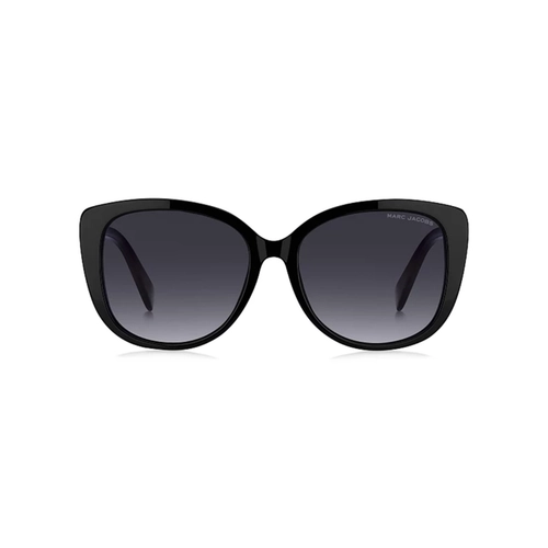 Óculos de Sol Marc Jacobs MARC 797/S 807 5790 S Acetato Preto com lentes na cor Cinza