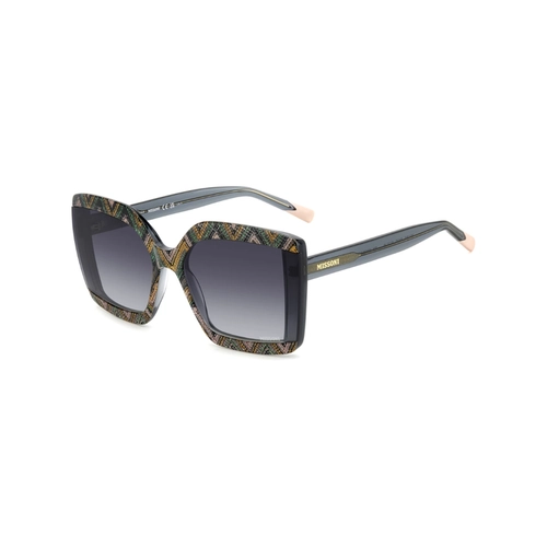 Óculos de Sol Missoni MIS 0186/S RGK 629O S Acetato Cinza e Verde com lentes na cor Cinza Degradê