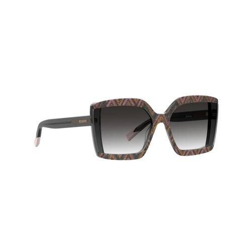 Óculos de Sol Missoni MIS 0186/S RGK 629O S Acetato Cinza e Verde com lentes na cor Cinza Degradê