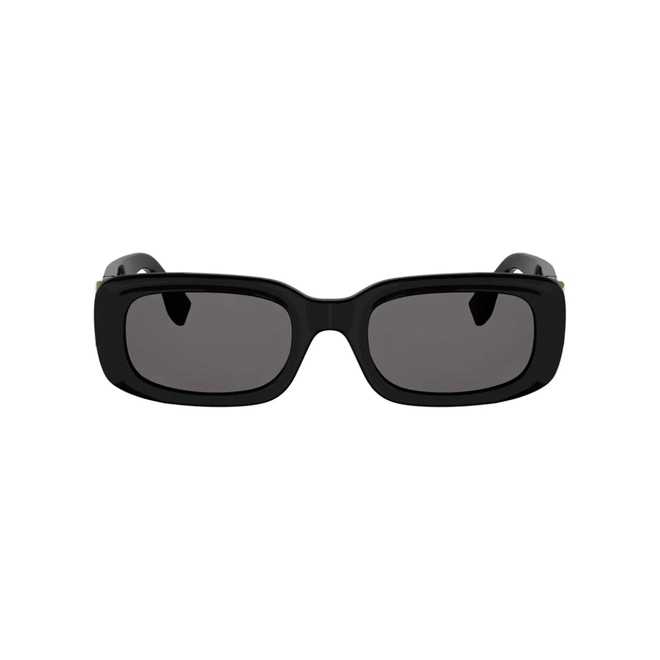 Óculos de Sol Fendi FE40222I_5201A Acetato Preto com lentes na cor Cinza 2