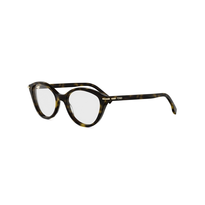 Óculos de Grau Fendi FE50154I_53052 Acetato Marrom Mesclado 1