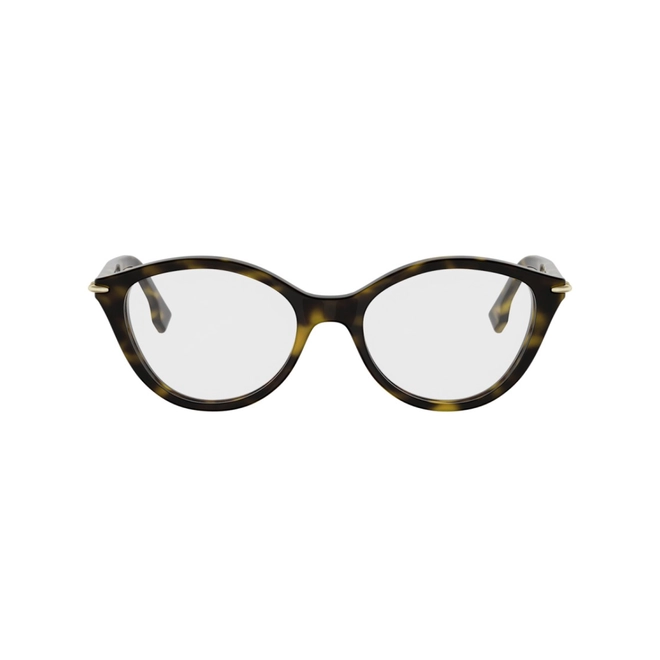 Óculos de Grau Fendi FE50154I_53052 Acetato Marrom Mesclado 2
