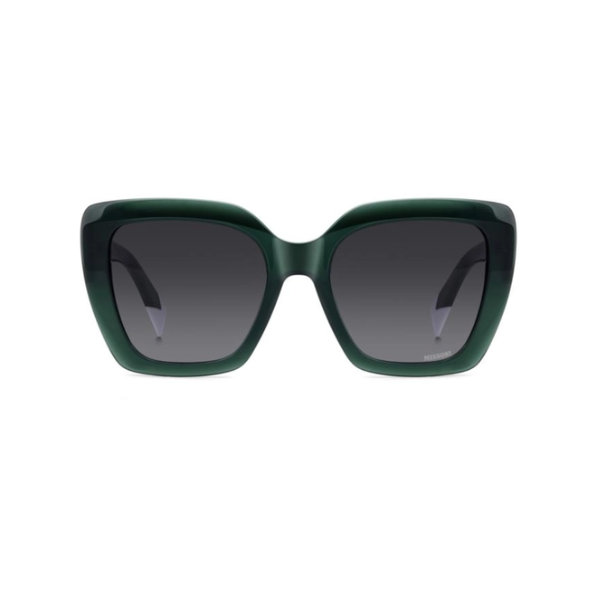 Óculos de Sol Missoni MIS 0197/S 1ED 549O S Acetato Verde com lentes na cor Cinza Degradê 2