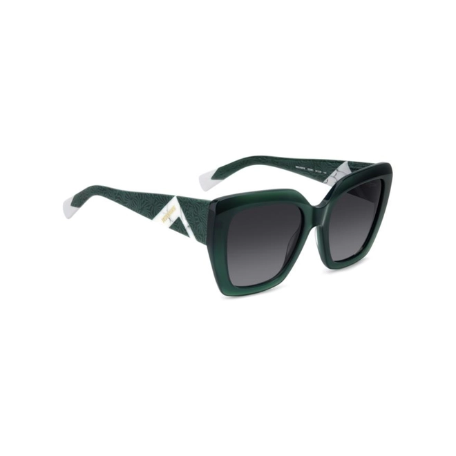 Óculos de Sol Missoni MIS 0197/S 1ED 549O S Acetato Verde com lentes na cor Cinza Degradê 3