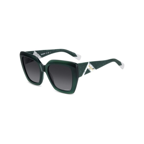 Óculos de Sol Missoni MIS 0197/S 1ED 549O S Acetato Verde com lentes na cor Cinza Degradê