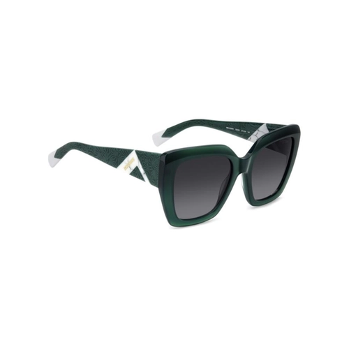 Óculos de Sol Missoni MIS 0197/S 1ED 549O S Acetato Verde com lentes na cor Cinza Degradê