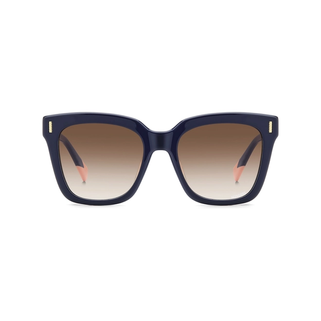 Óculos de Sol Missoni MIS 0206/G/S PJP 53HA Acetato Azul com lentes na cor Marrom Degradê 2
