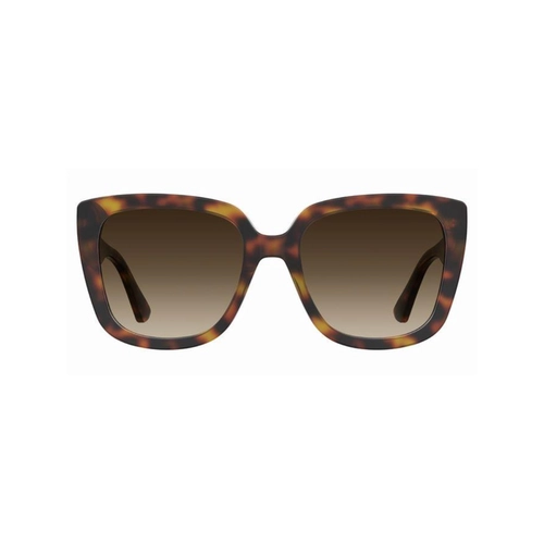 Óculos de Sol Moschino MOS146/S 05L 55HA S Acetato Marrom Mesclado com lentes na cor Marrom Degradê