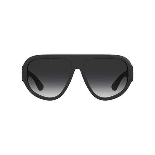 Óculos de Sol Moschino MOS183/S 003 619O S Acetato Preto Fosco com lentes na cor Cinza Degradê