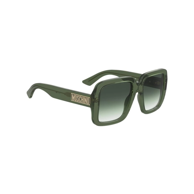 Óculos de Sol Moschino MOS180/S 1ED 559K S Acetato Verde com lentes na cor Verde Degradê 3