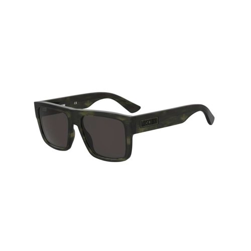 Óculos de Sol Moschino MOS187/S 6AK 56IR S Acetato Verde Mesclado com lentes na cor Cinza