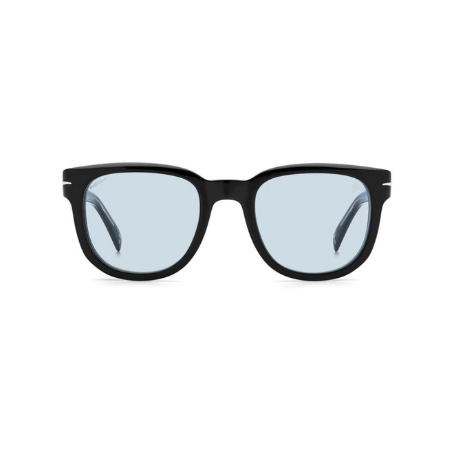 Óculos de Sol David Beckham DB 7092/S 7C5 51QZ S Acetato Preto com lentes na cor Azul Fotocromático 2