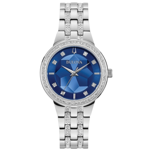 Relógio Bulova Phantom Crystal Feminino - 96L276 Azul