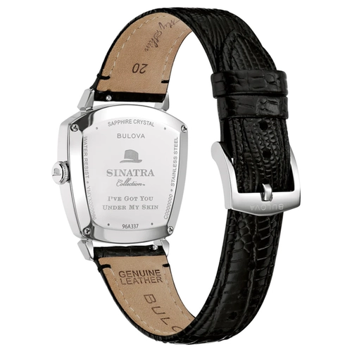 Relógio Bulova Frank Sinatra I’Ve Got You Under My Skin - 96A337N Branco