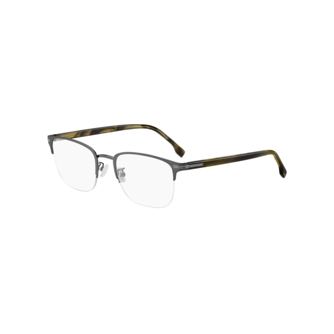 Óculos de Grau Hugo BOSS 1729/G SVK 5521 R Metal Cinza Fosco 1