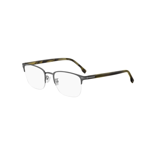 Óculos de Grau Hugo BOSS 1729/G SVK 5521 R Metal Cinza Fosco