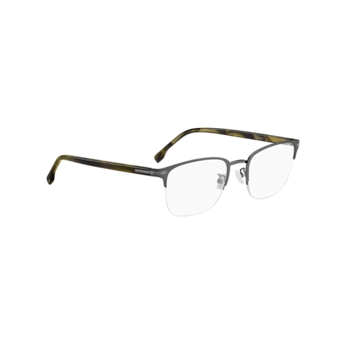 Óculos de Grau Hugo BOSS 1729/G SVK 5521 R Metal Cinza Fosco