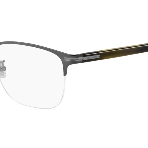 Óculos de Grau Hugo BOSS 1729/G SVK 5521 R Metal Cinza Fosco