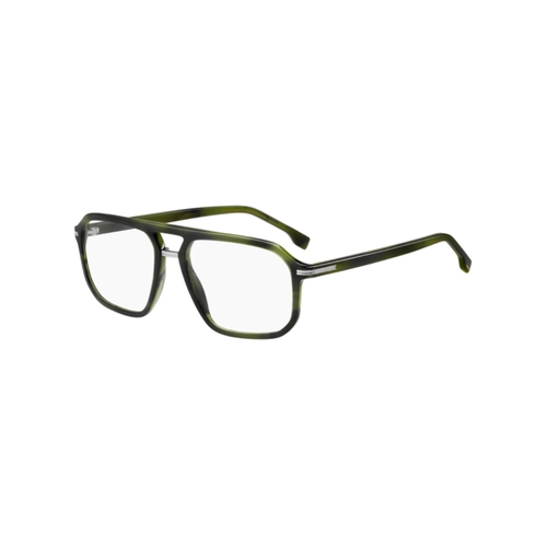 Óculos de Grau Hugo BOSS 1728 6AK 5617 R Acetato Verde Escuro