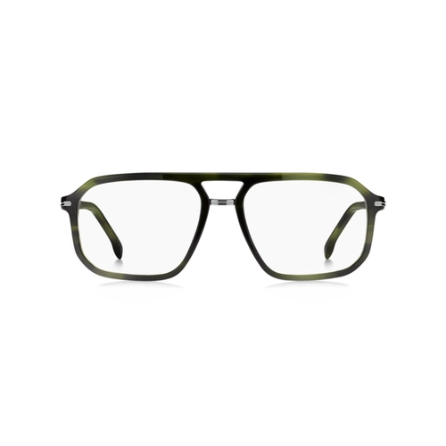 Óculos de Grau Hugo BOSS 1728 6AK 5617 R Acetato Verde Escuro