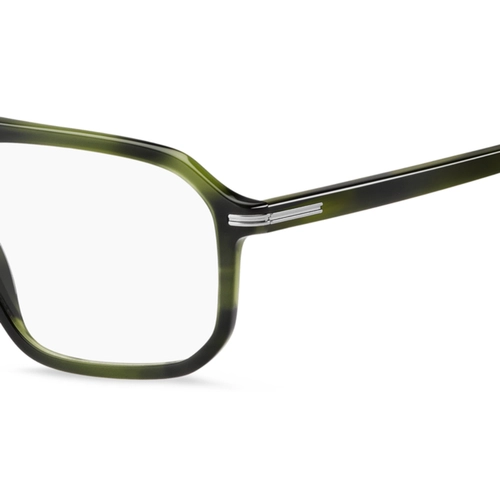 Óculos de Grau Hugo BOSS 1728 6AK 5617 R Acetato Verde Escuro