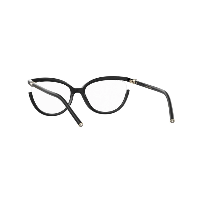 Óculos de Grau Carolina Herrera CH 0005 807 5518 R Acetato Preto 5