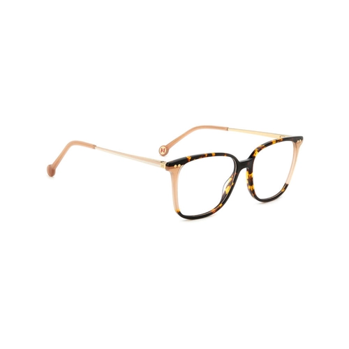 Óculos de Grau Carolina Herrera HER 0165 XLT 5316 R Acetato Bege com Marrom Mesclado