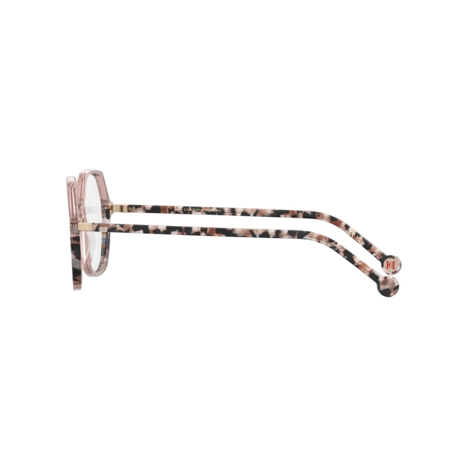 Óculos de Grau Carolina Herrera HER 0279 35J 4917 R Acetato Rosa Mesclado 4