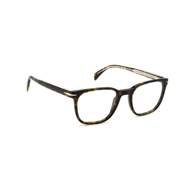 Óculos de Grau David Beckham DB 1107 086 5220 R Acetato Marrom Mesclado 3