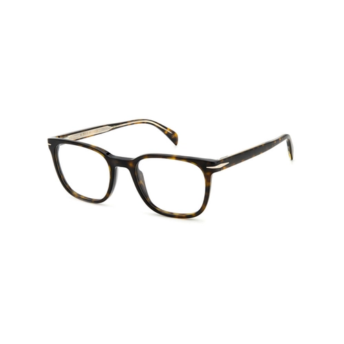 Óculos de Grau David Beckham DB 1107 086 5220 R Acetato Marrom Mesclado