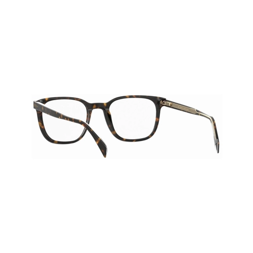 Óculos de Grau David Beckham DB 1107 086 5220 R Acetato Marrom Mesclado