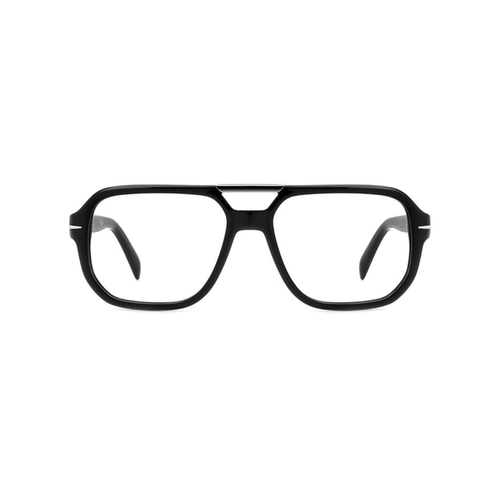 Óculos de Grau David Beckham DB 7108 ANS 5616 R Acetato Preto