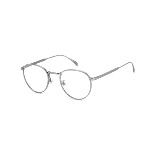 Óculos de Grau David Beckham DB 1147 R81 4921 R Titânio Cinza Fosco