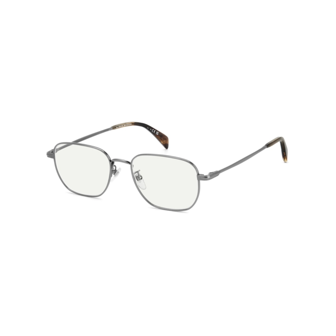 Óculos de Grau David Beckham DB 1168/F KJ1 5218 R Metal Cinza 1