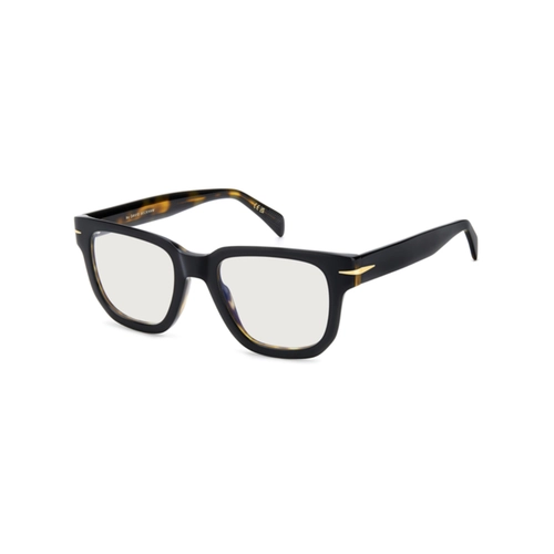 Óculos de Grau David Beckham DB 7130 WR7 5020 R Acetato Preto Mesclado